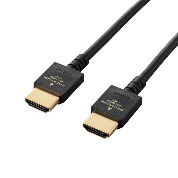 프리미엄 HDMI 케이블(부드러운 타입) 블랙 1.0m DH-HDP14EY10BK