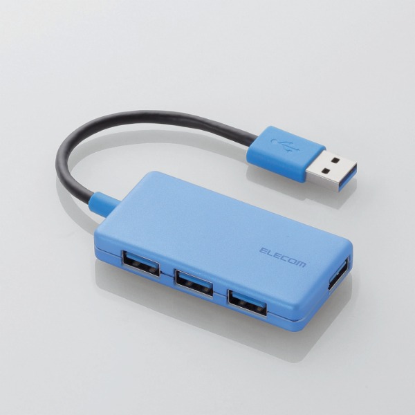 4포트 컴팩트 USB 3.0 허브 블루 U3H-A416BBU