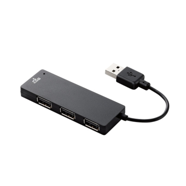 [리퍼상품] microSD 장착 USB 허브 블랙