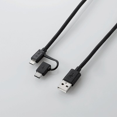 C타입 / 5핀 2 in 1 USB 케이블 1.2mm MPA-AMBCAD12BK